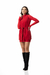 COLETE VINIL VERMELHO - comprar online