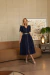 VESTIDO MIDI NAZCA MARINHO - comprar online