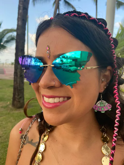 Óculos Butterfly Espelhado