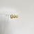 Trio De Argolinhas Oval Craquelado - comprar online
