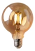 Lâmpada Filamento Led G95 Retrô 4w 2200k Âmbar 110V