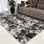 Tapete Sala Quarto 1,50 x 2,50 Luxuoso Peludo Fofinho Cinza