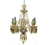 Lustre Candelabro 6 Braços Baccarat Cristal Legítimo K9
