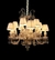 Lustre de Cristal Legítimo K9 15 Braços Baccarat - C/ Cúpula - comprar online