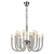 Lustre Candelabro 12 Braços Moderno Cristal Legítimo K9 - comprar online