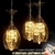 Lustre Pendente de Cristal K9 Formato Taça com LED Integrado 7W Bivolt - Dubai Magazine