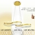 Lustre Pendente 40w Design Moderno Bivolt 3 Em 1