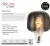 Lâmpada Led Retro Black T125 5w 2200k Avant Luz Amarela - comprar online