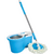 Balde Spin Mop Giratório Cesto Inox Esfregão + Refil