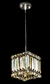 Pendente de Cristal 7009-1C Conhaque Dubai na internet
