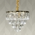 Lustre de Cristal Legítimo K9 - Gold - loja online