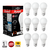 Kit 10 Lâmpadas Avant 15w 6500k Branco Frio Cor 110V/220V