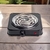 Fogão Fogareiro Elétrico Portátil 1000w 01 Boca 220V - Dubai Magazine