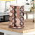 Porta Condimentos Base Giratório Inox 16 Potes - Rosé - comprar online
