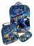Mochila Infantil Escolar Transformer 3d Com Rodinhas Lancheira e Estojo
