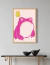 Cuadro Pink Frog - comprar online