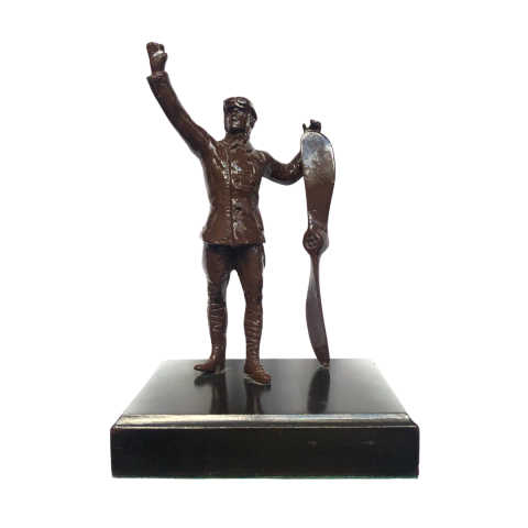 Estatuilla Aviador (Metal) - comprar online