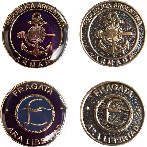 Moneda 45mm Fragata Ara Libertad