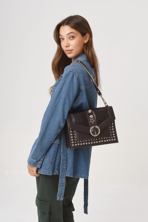 Cartera Milena Negra - comprar online