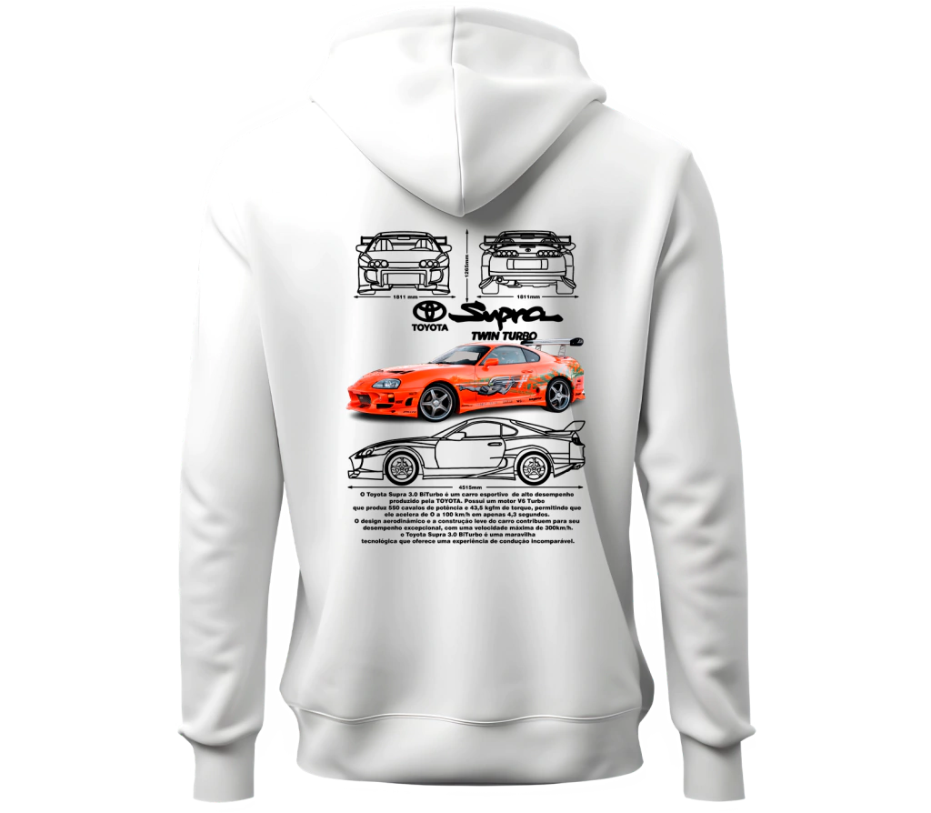 Moletom Toyota Supra