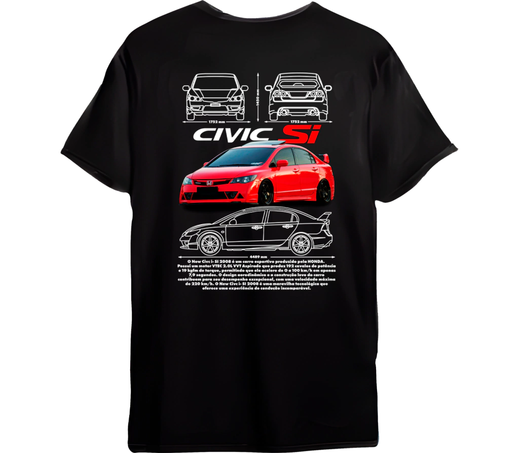 Camiseta Civic Si