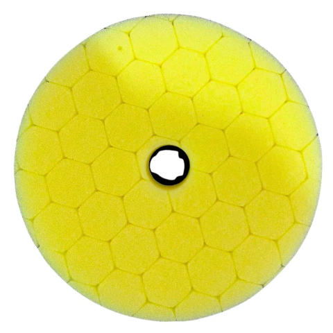 BOINA HEX ESPUMA 6 P ROTO ORBITAL AMARELA CORTE MEDIO