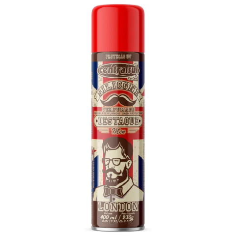 DESTAQUE SILICONE SPRAY LONDON 400ML