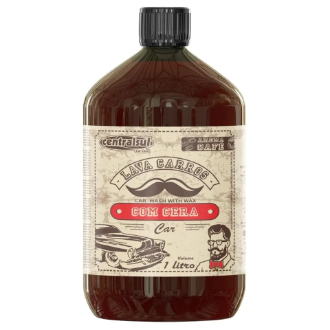 LAVA CARROS COM CERA MEN 1 LT