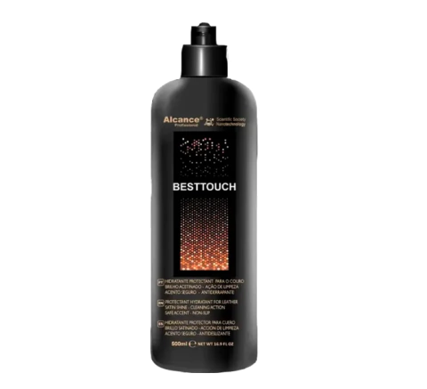 BESTTOUCH 500ml Hidratante e limpador p /couro e similares sinteticos