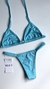 Biquíni Marquinha Liso Azul Bebê - comprar online
