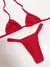 Biquíni Marquinha Texturizado Vermelho - comprar online
