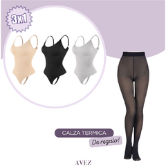 Body reductor 3x1 + Calza termica de regalo - comprar online
