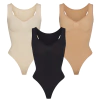 Body Moldeador tira ancha importado + Blanco y Beige de regalo