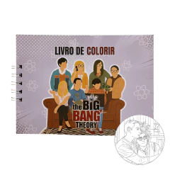 Livro de colorir The Big Bang Theory (LEIA A DESCRIÇÃO) - comprar online