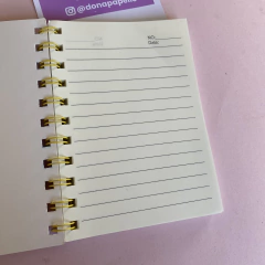 Caderno de anotações A6 Labubu - Dona Papeliê