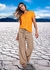 Pantalón Tiro Medio De Twill Albba - Martina di Trento
