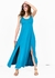 Vestido Largo Con Tajos Minerva - tienda online