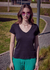 Remera Escote En V Cristhy - comprar online