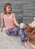 Pantalon piyama estampado Paulova - comprar online