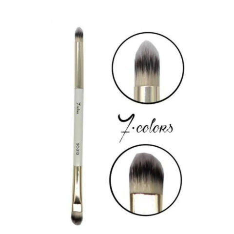 Pincel Duplo Lápis e Sombra SC 313 - 7 Colors