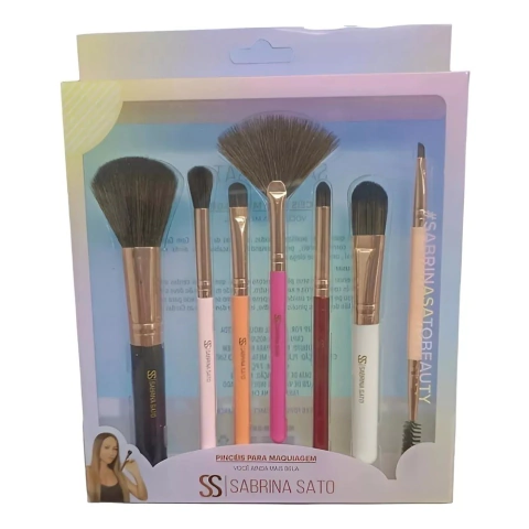 Kit Pincel 7 Peças - Sabrina Sato