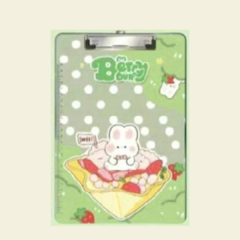 Prancheta de Acrílico A4 Kawaii Coelhinho Fofos - comprar online