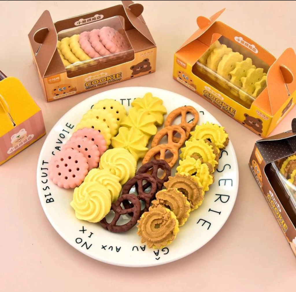 Borracha Divertida Cookie Com 6 Unidades