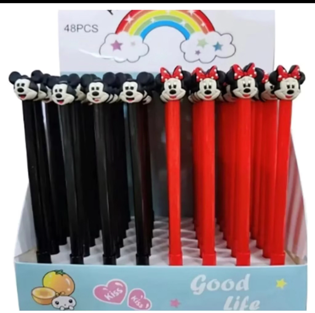 Canetas Mickey e Minnie - Disney - Caneta de Gel