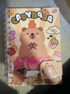 Caderno de Capivara Diário 18 cm com Alça na internet