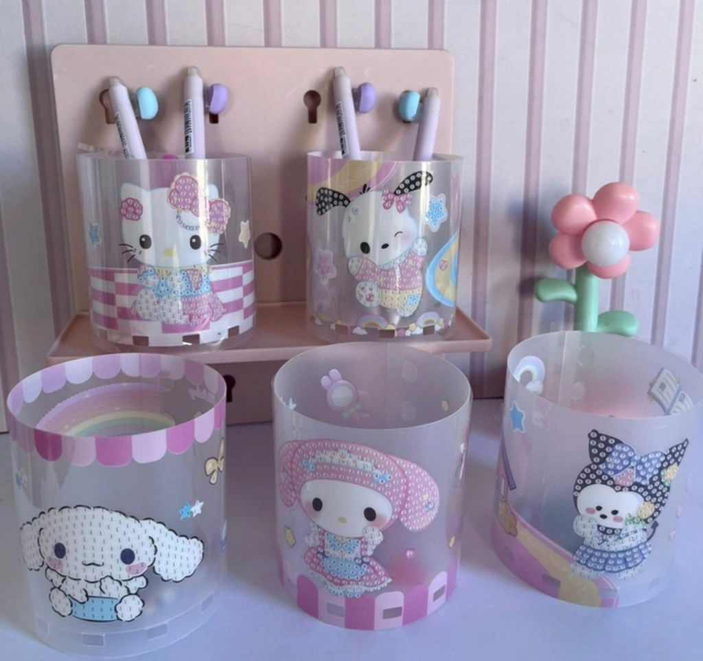 Porta Caneta Pintura 3D Sanrio
