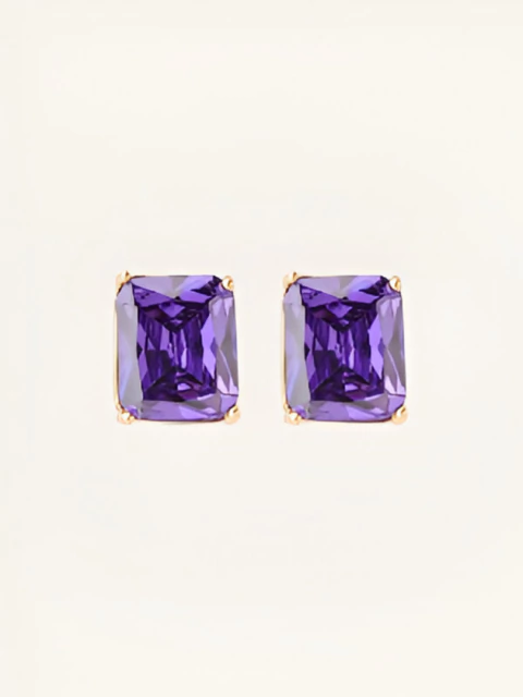 Brinco Gema Cristal Swarovski banhado a ouro 18K - comprar online