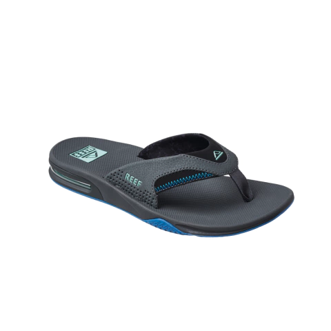 Ojotas Fanning Gunmetal Ocean Reef (27103384)