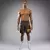 Short marrón tierra UFC Fusion VNMUFC-00305-058
