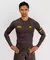 Remera manga larga lycra marrón UFC Fusion - comprar online